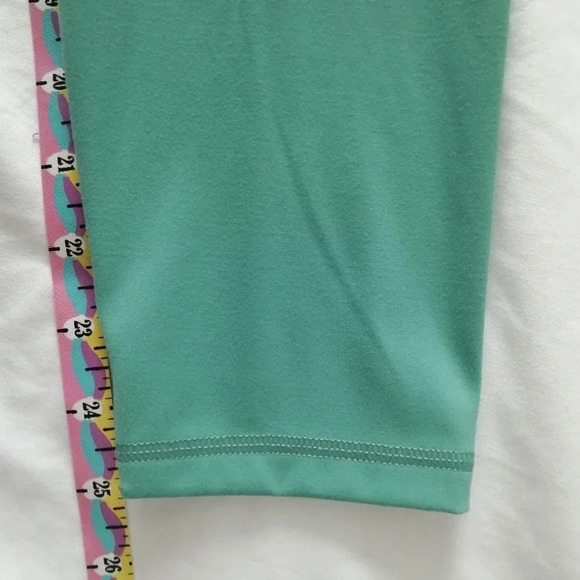 Everlane Perform Ankle High Rise Leggings in Dark Mint Green Medium - Picture 13 of 14